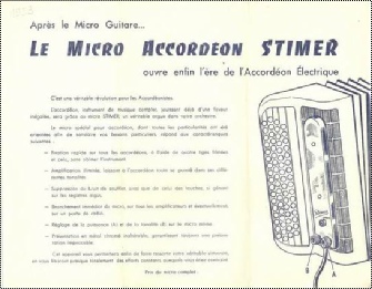 yves guen fabrique le premier micro pour accordeon il sera monte sur les accordeons cavagnolo et crosio
